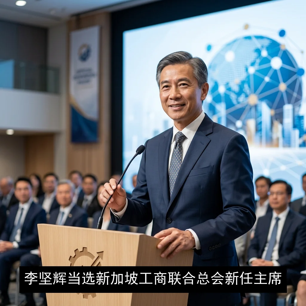 李坚辉当选新加坡工商联合总会新任主席