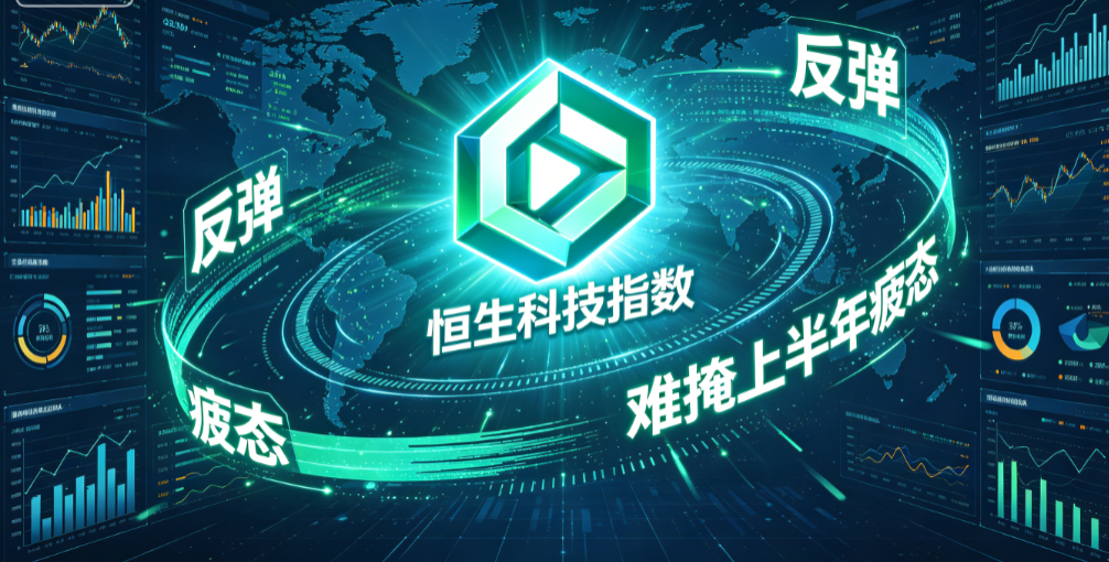 恒生科技指数反弹难掩上半年疲态